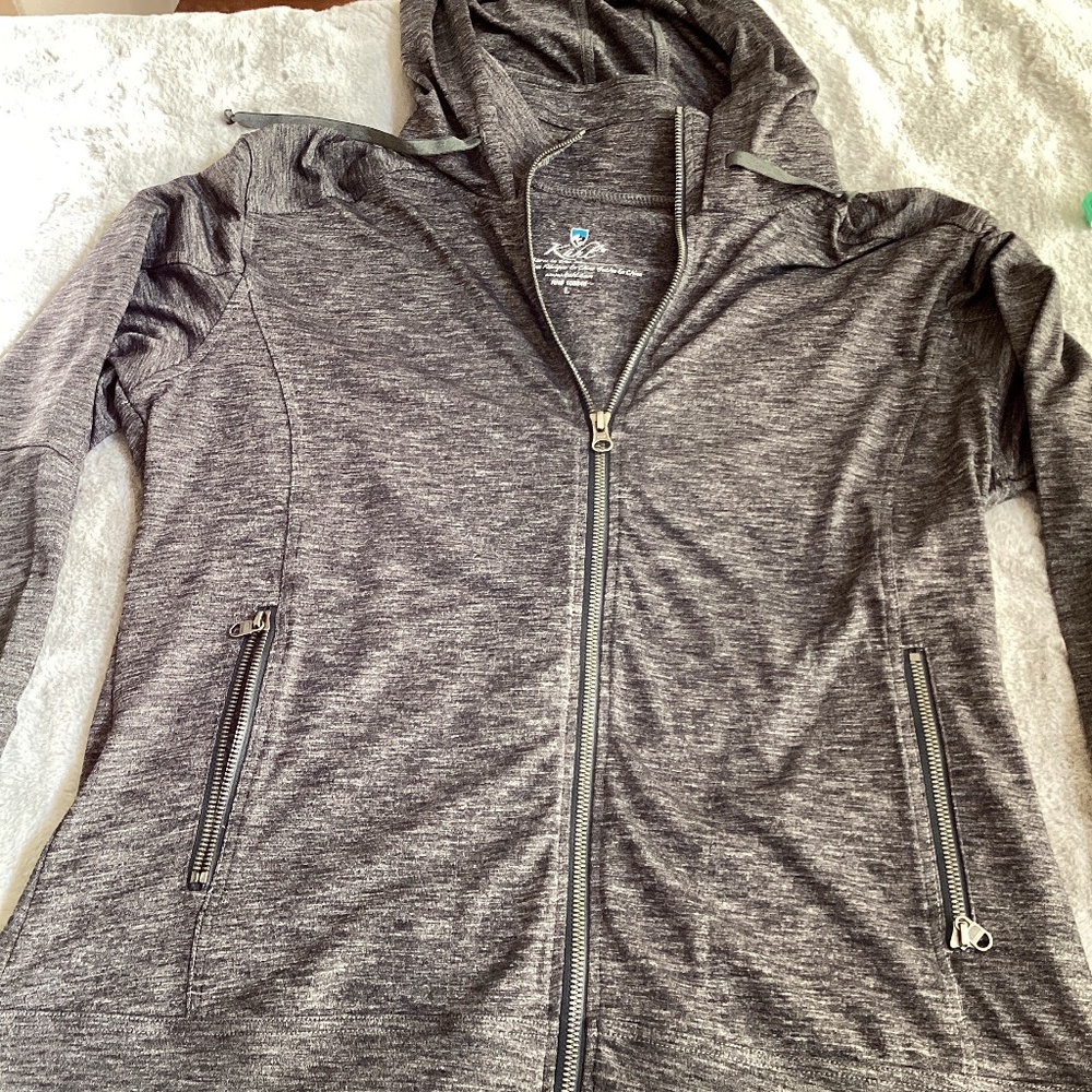 Kuhl lightweight jacket size L grey mix